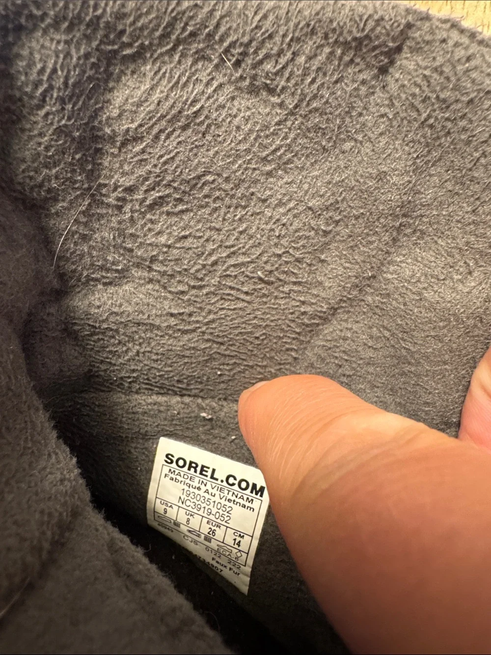 Sorel Kids Black Winter Boots with Pink Soles